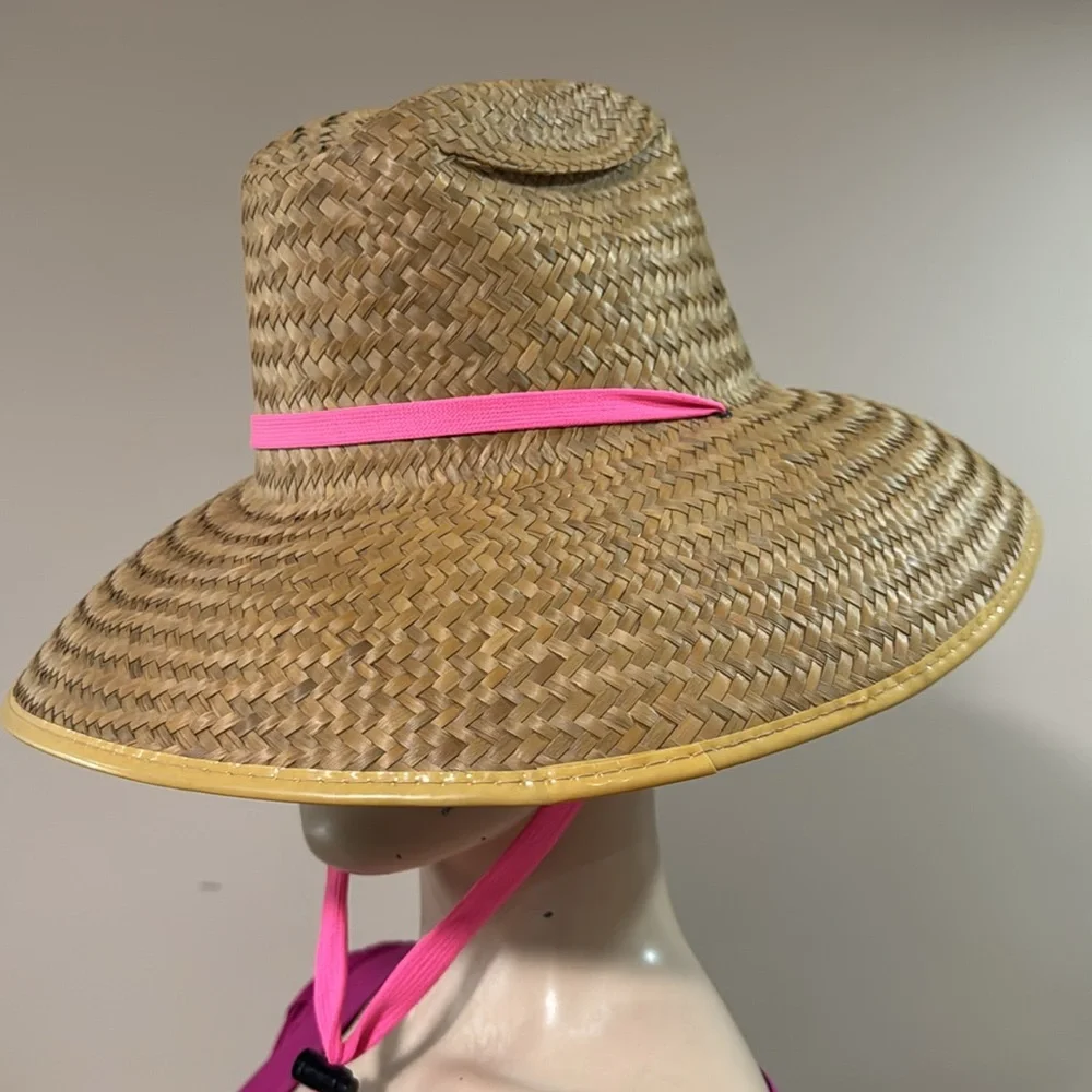 Wide Straw Sun Beach Hat